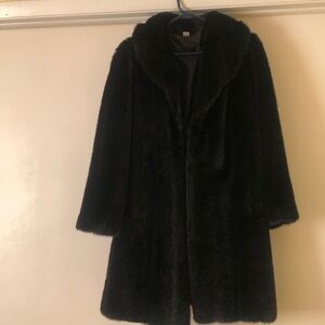 Vintage Canda Faux Fur coat size Euro 38